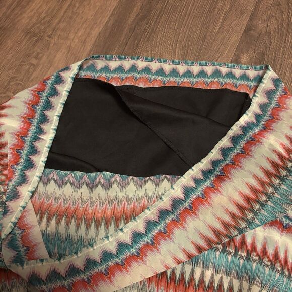 City Triangles Strapless Ruffle Mini Dress Y2K Size M - Picture 4 of 6